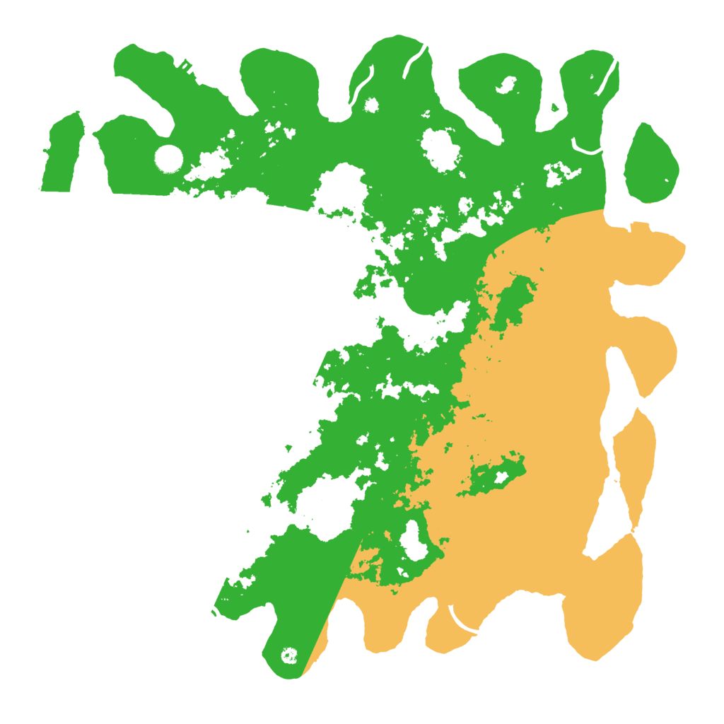 Biome Rust Map: Procedural Map, Size: 4500, Seed: 1692501945