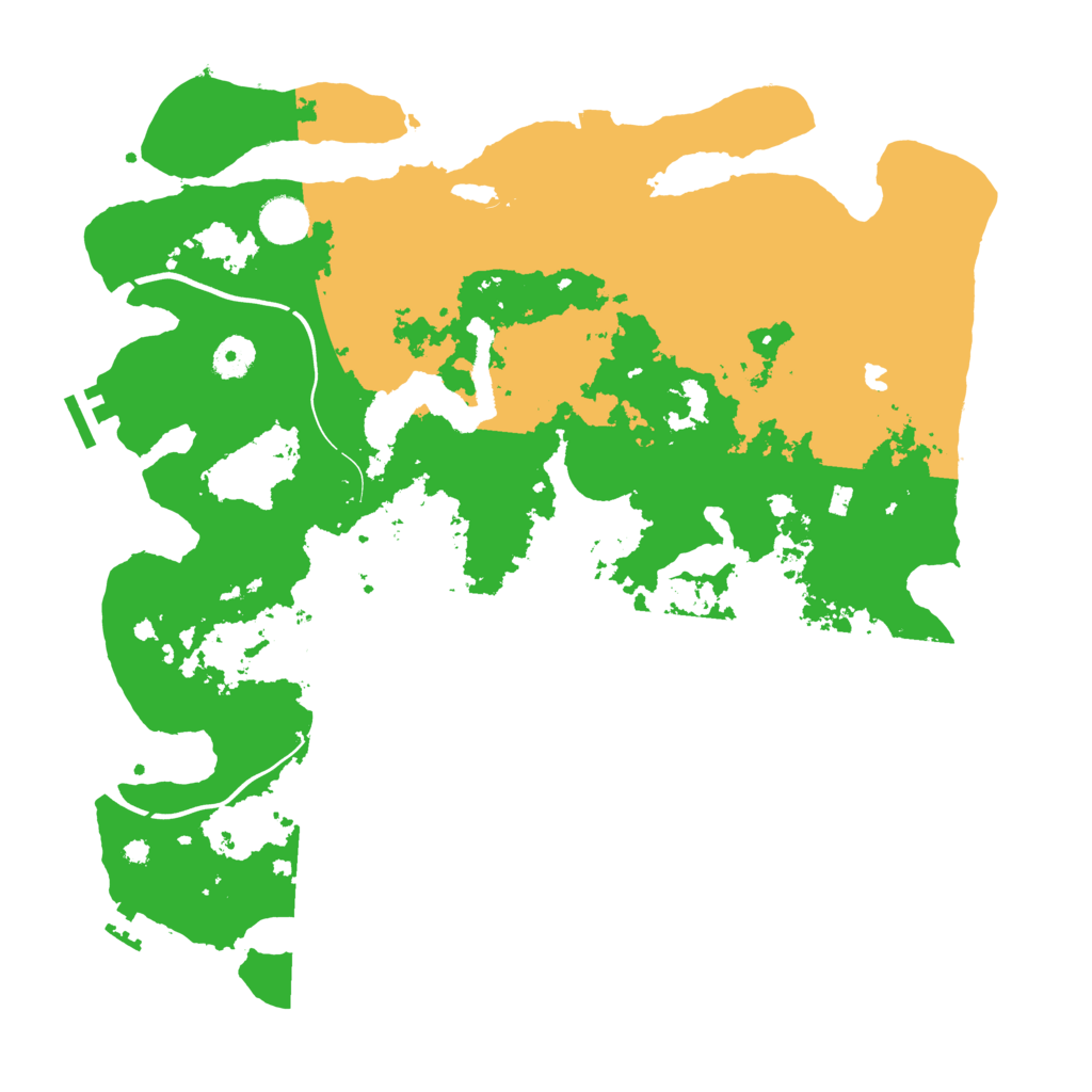 Biome Rust Map: Procedural Map, Size: 4000, Seed: 1857618750
