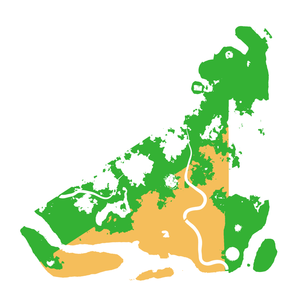 Biome Rust Map: Procedural Map, Size: 4000, Seed: 1964468317