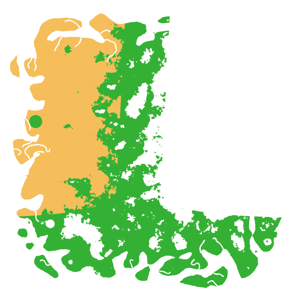 Biome Rust Map: Procedural Map, Size: 6000, Seed: 794986968
