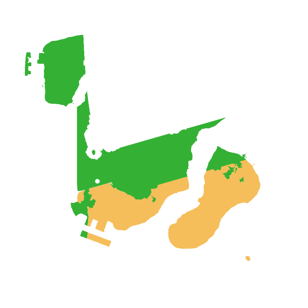 Biome Rust Map: Procedural Map, Size: 2000, Seed: 721736