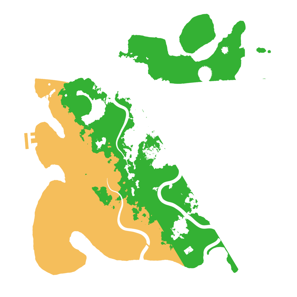 Biome Rust Map: Procedural Map, Size: 3750, Seed: 120241
