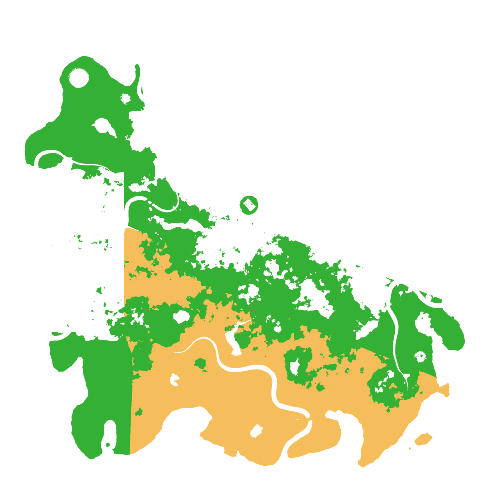 Biome Rust Map: Procedural Map, Size: 4500, Seed: 1707570873