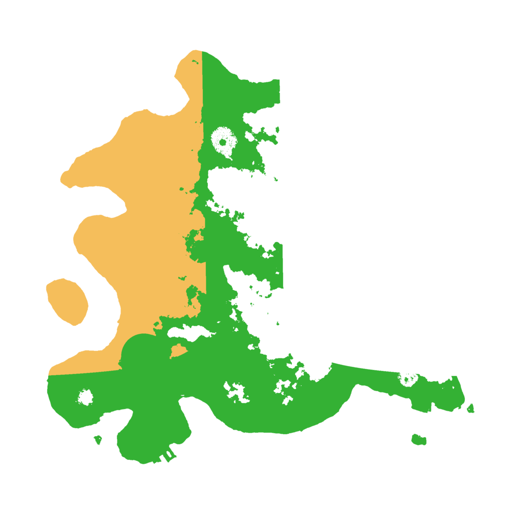 Biome Rust Map: Procedural Map, Size: 3000, Seed: 1968616041