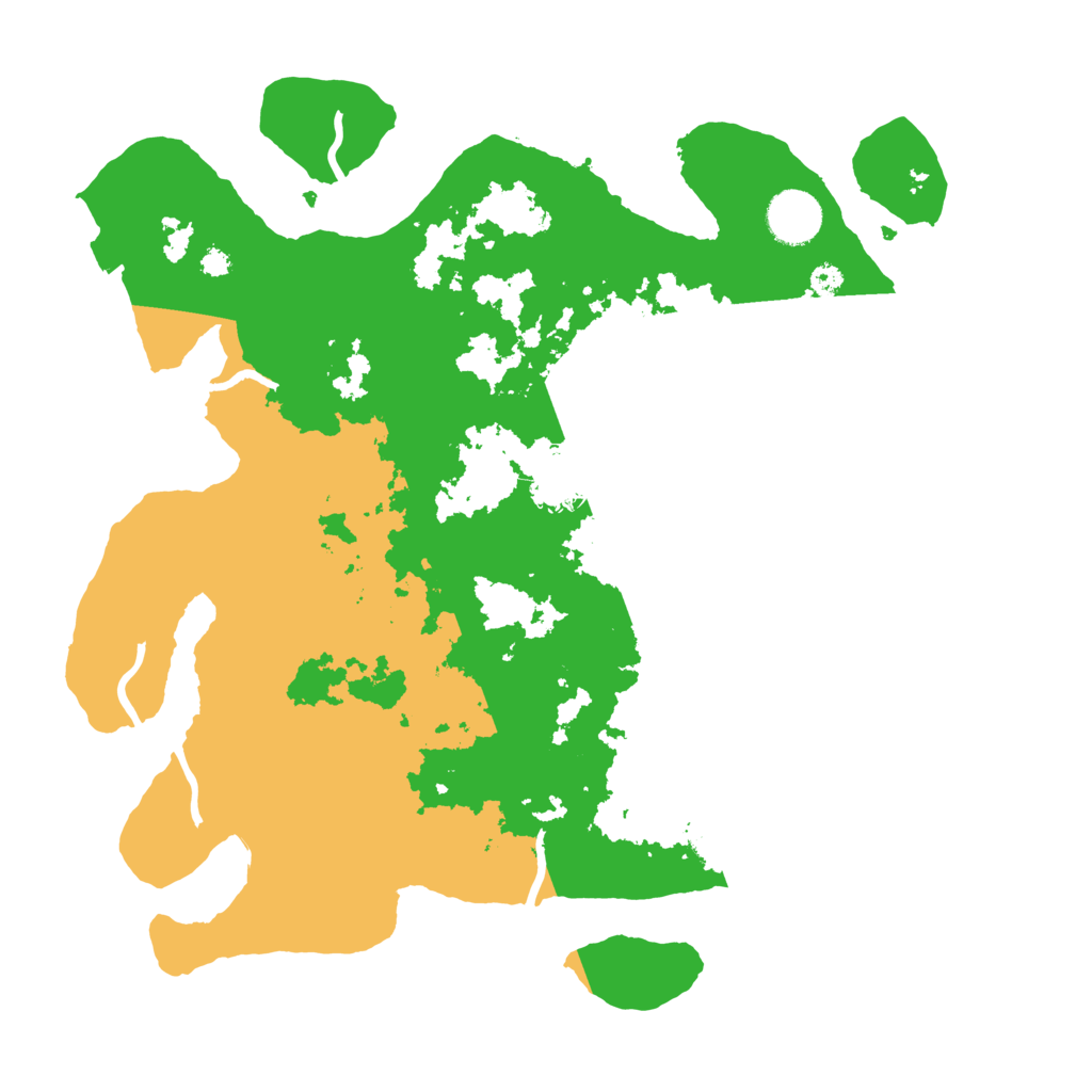 Biome Rust Map: Procedural Map, Size: 3500, Seed: 631096768