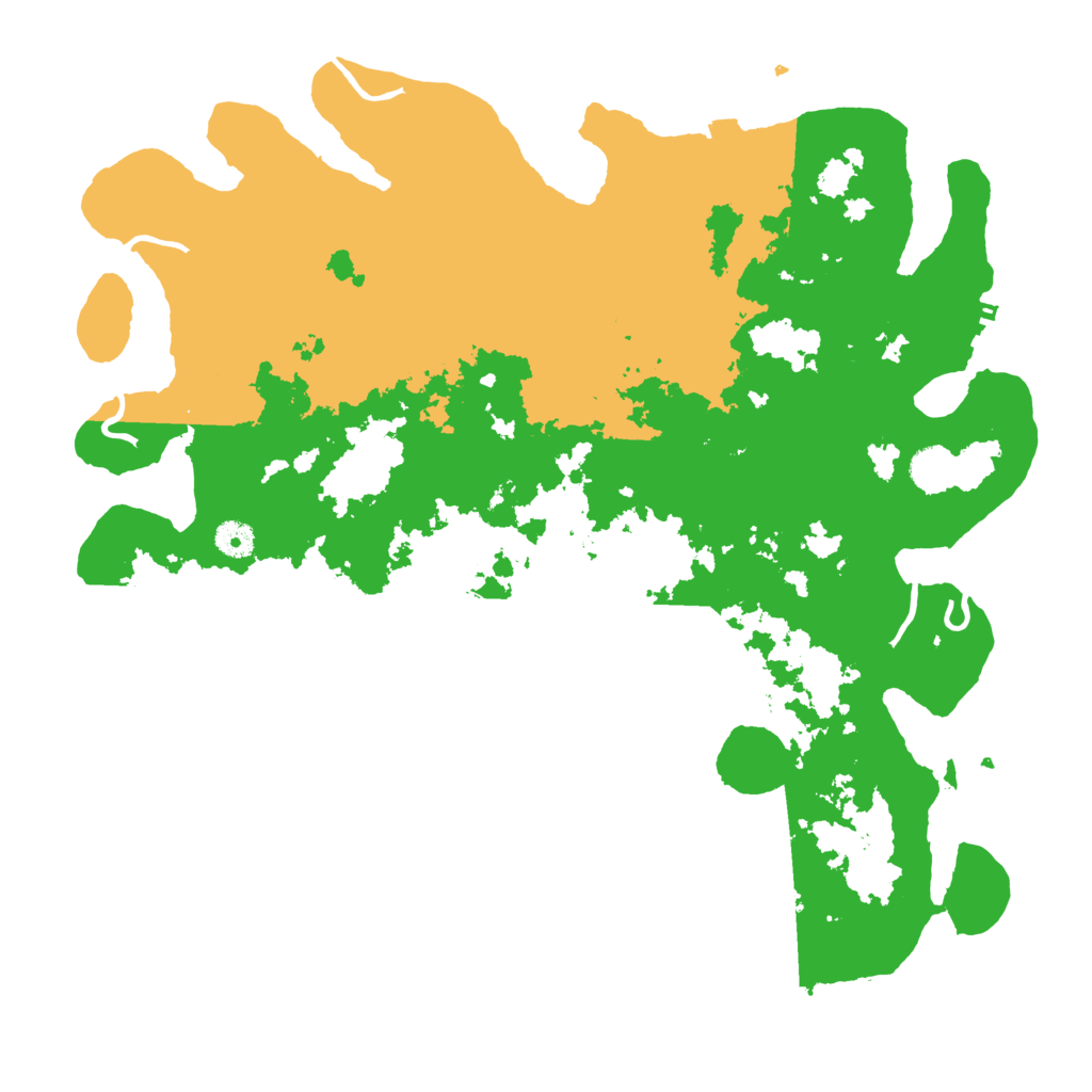 Biome Rust Map: Procedural Map, Size: 4300, Seed: 353993596