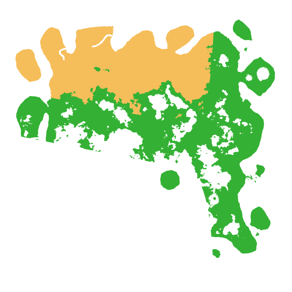 Biome Rust Map: Procedural Map, Size: 4169, Seed: 6738