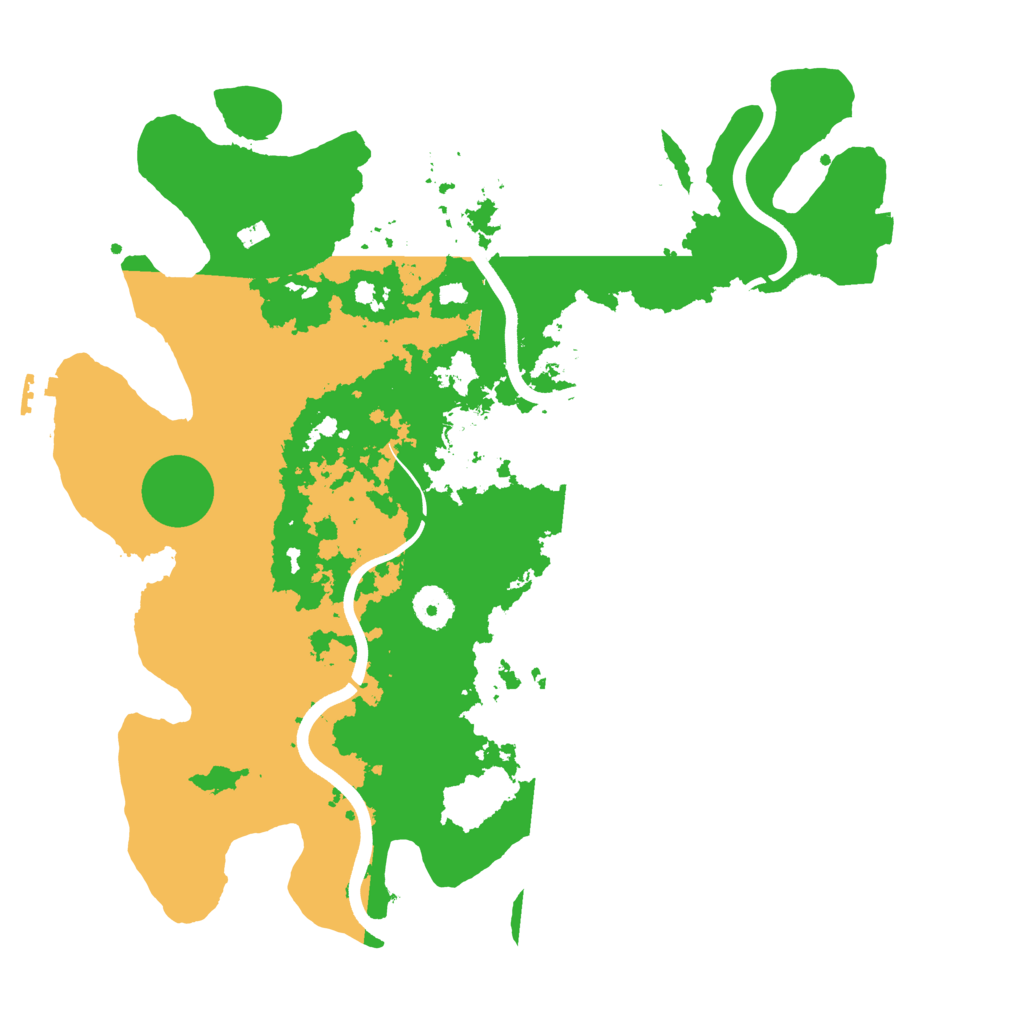 Biome Rust Map: Procedural Map, Size: 3750, Seed: 1039993049