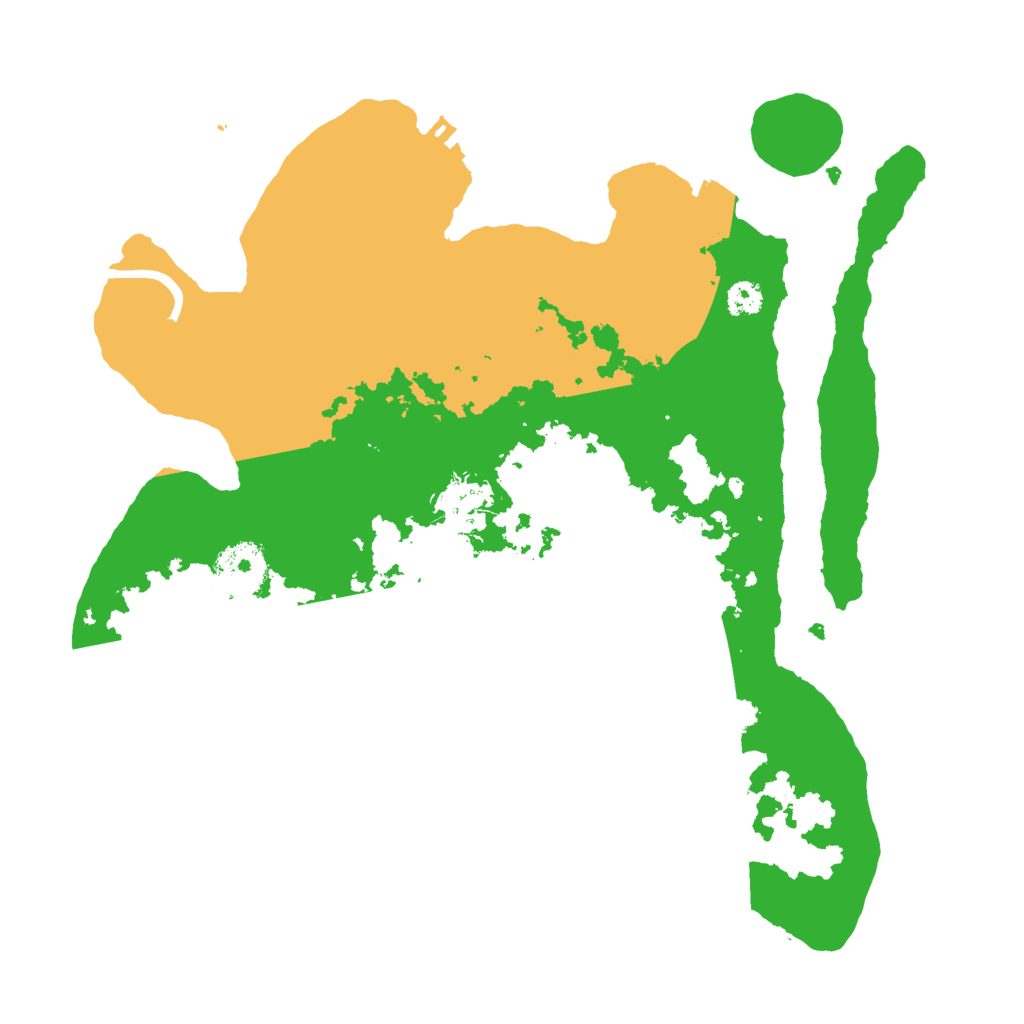 Biome Rust Map: Procedural Map, Size: 3000, Seed: 458269