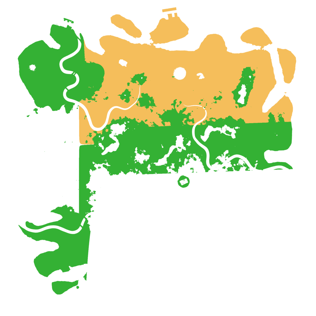 Biome Rust Map: Procedural Map, Size: 4500, Seed: 649719836