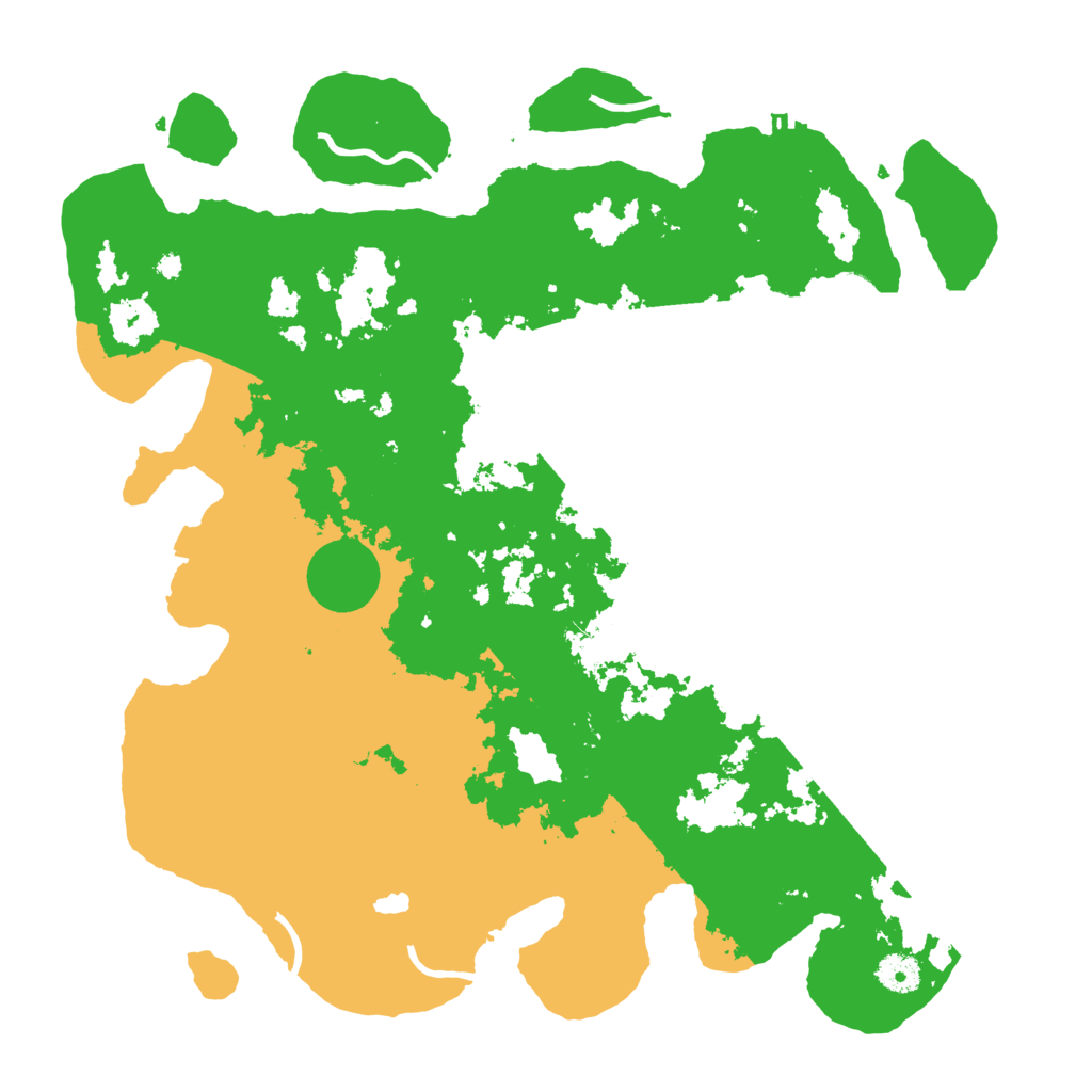 Biome Rust Map: Procedural Map, Size: 4000, Seed: 233623223