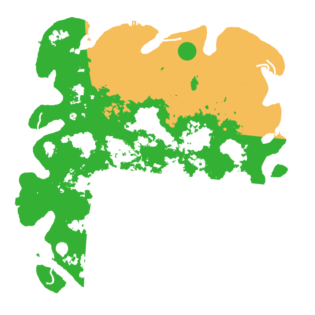 Biome Rust Map: Procedural Map, Size: 4500, Seed: 1195161923