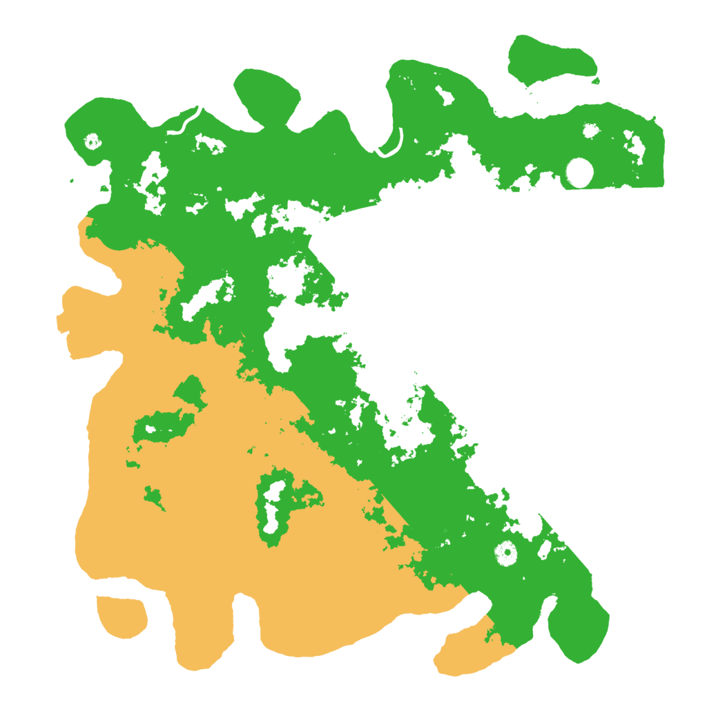 Biome Rust Map: Procedural Map, Size: 4500, Seed: 726354823