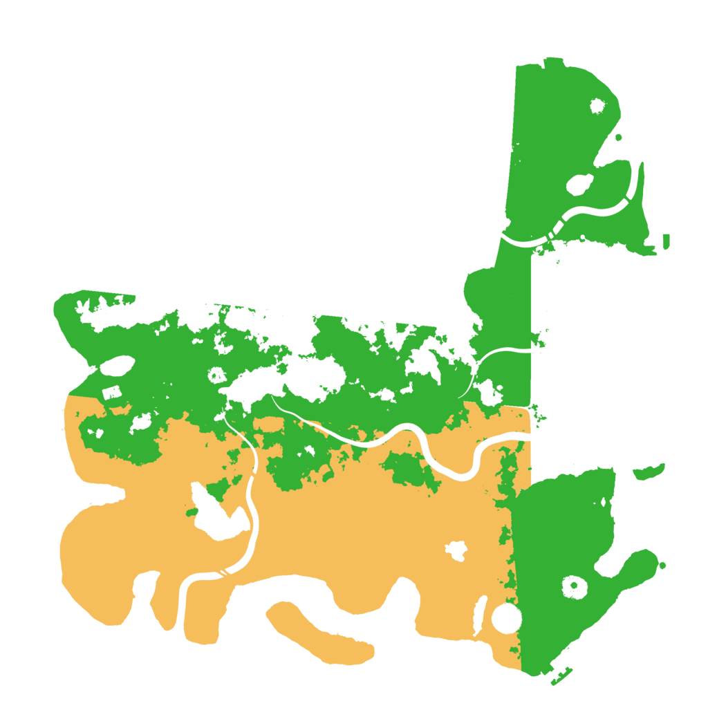 Biome Rust Map: Procedural Map, Size: 4250, Seed: 1579189549