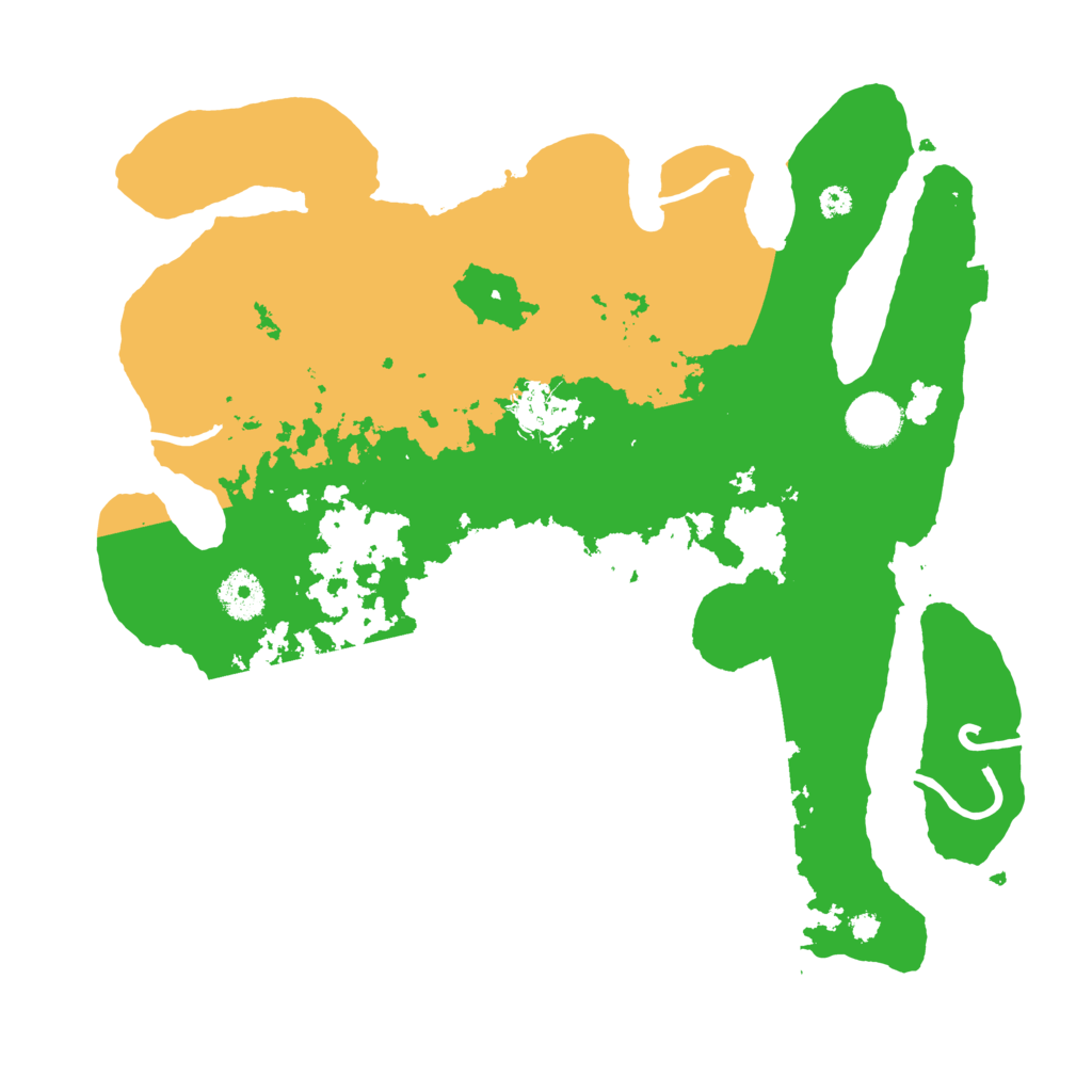 Biome Rust Map: Procedural Map, Size: 3500, Seed: 803615816