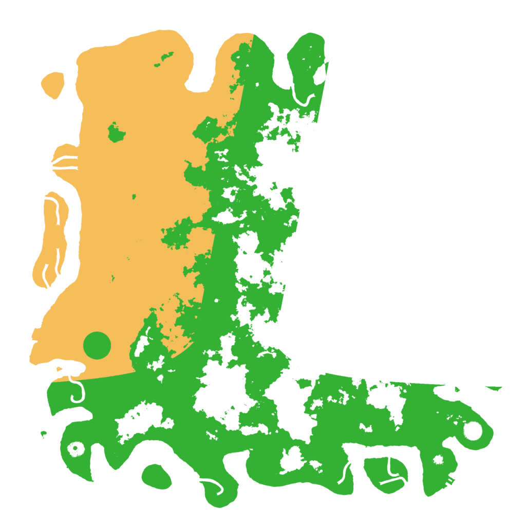 Biome Rust Map: Procedural Map, Size: 5000, Seed: 56178888