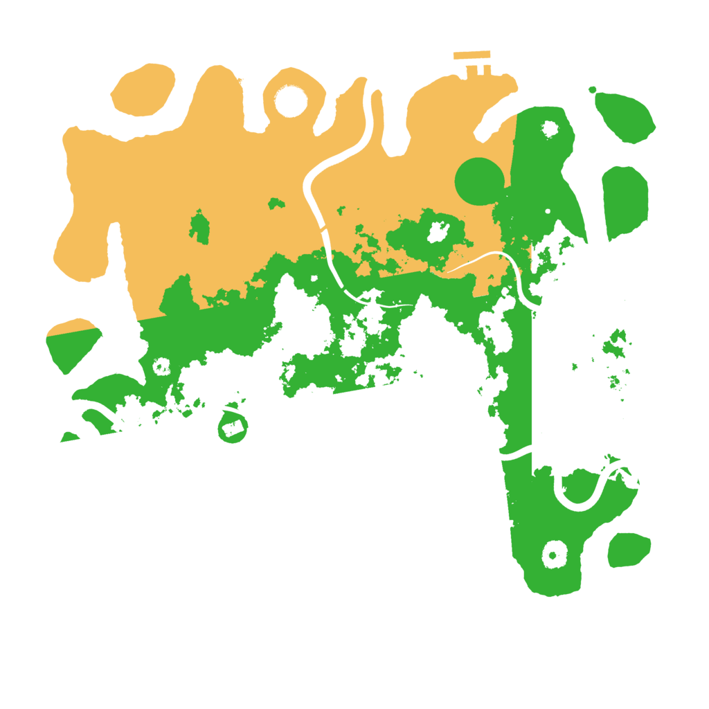 Biome Rust Map: Procedural Map, Size: 3900, Seed: 188