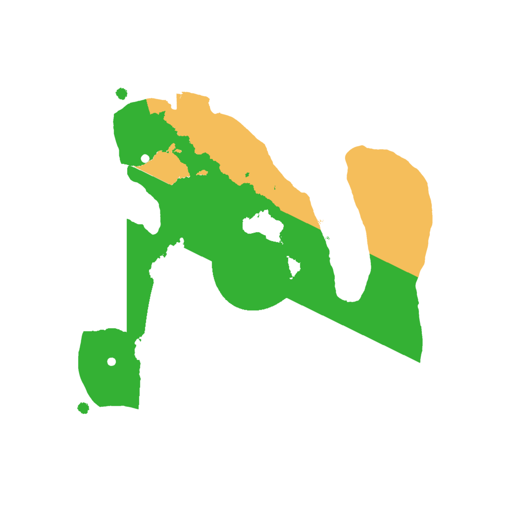 Biome Rust Map: Procedural Map, Size: 1800, Seed: 265104794