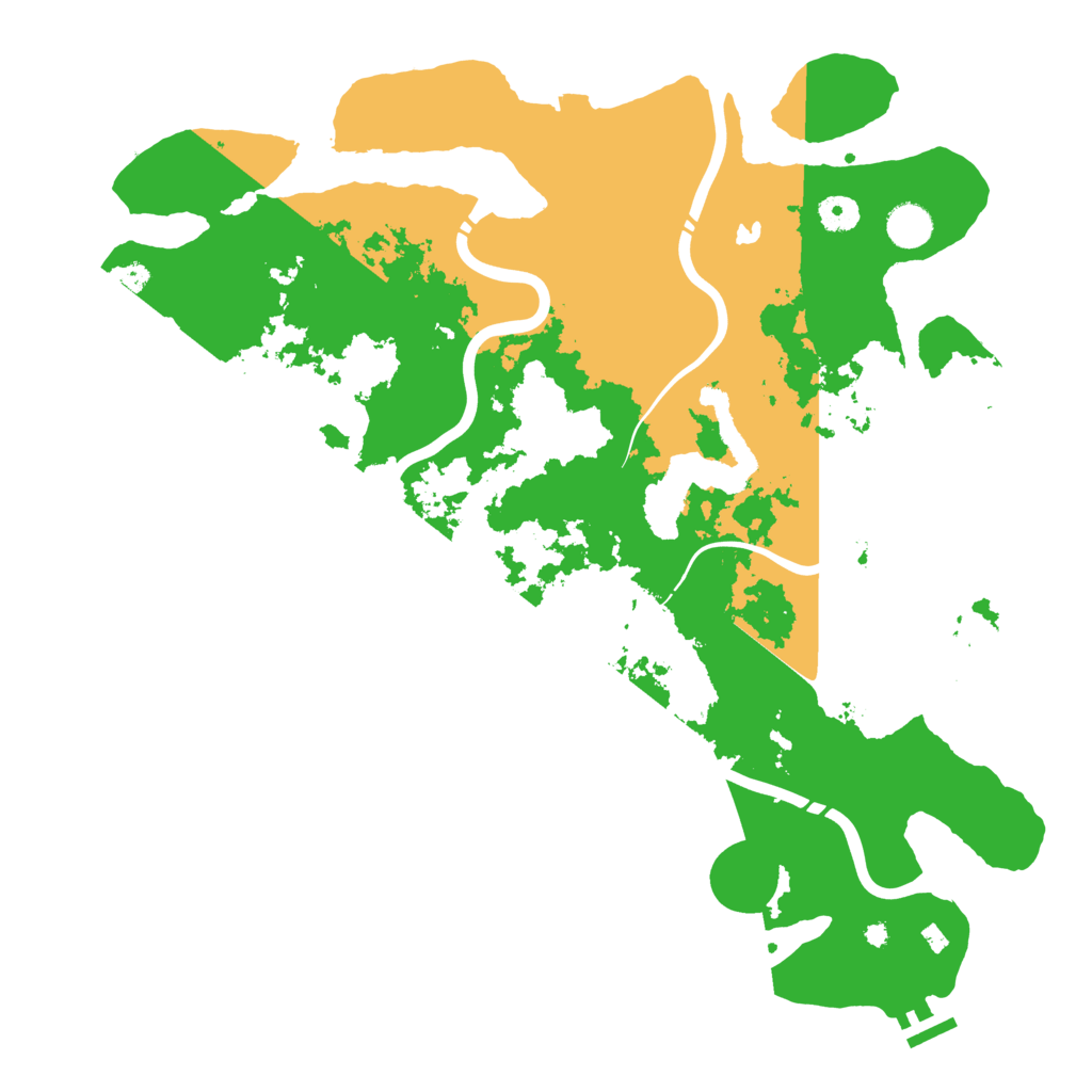 Biome Rust Map: Procedural Map, Size: 4250, Seed: 5278