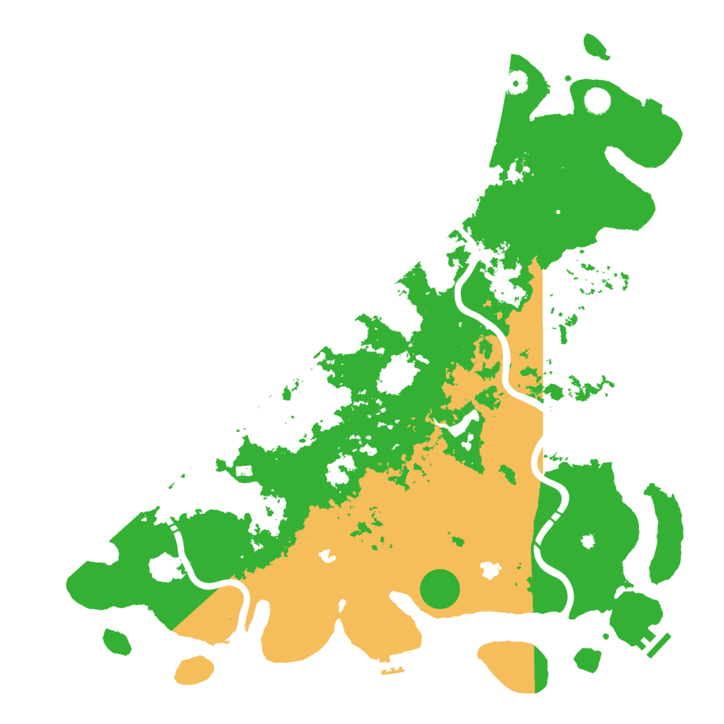 Biome Rust Map: Procedural Map, Size: 4800, Seed: 1180212916