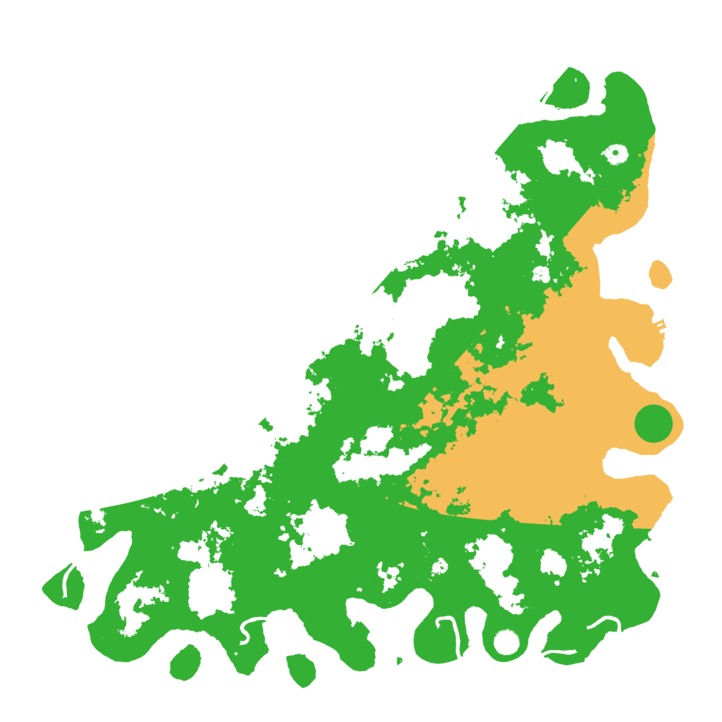 Biome Rust Map: Procedural Map, Size: 5000, Seed: 536356356