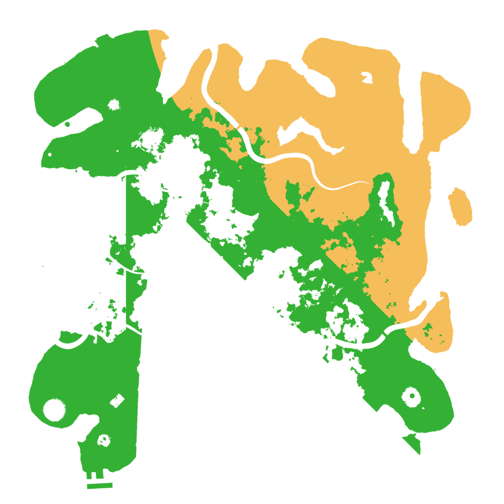Biome Rust Map: Procedural Map, Size: 4000, Seed: 815909355