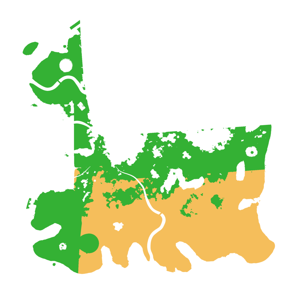 Biome Rust Map: Procedural Map, Size: 4000, Seed: 1207012451