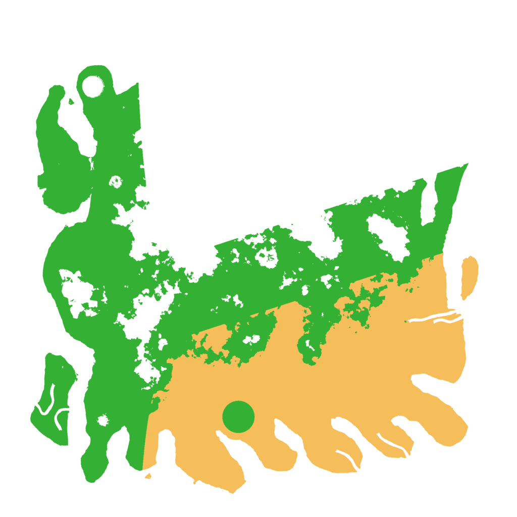 Biome Rust Map: Procedural Map, Size: 4250, Seed: 13297437