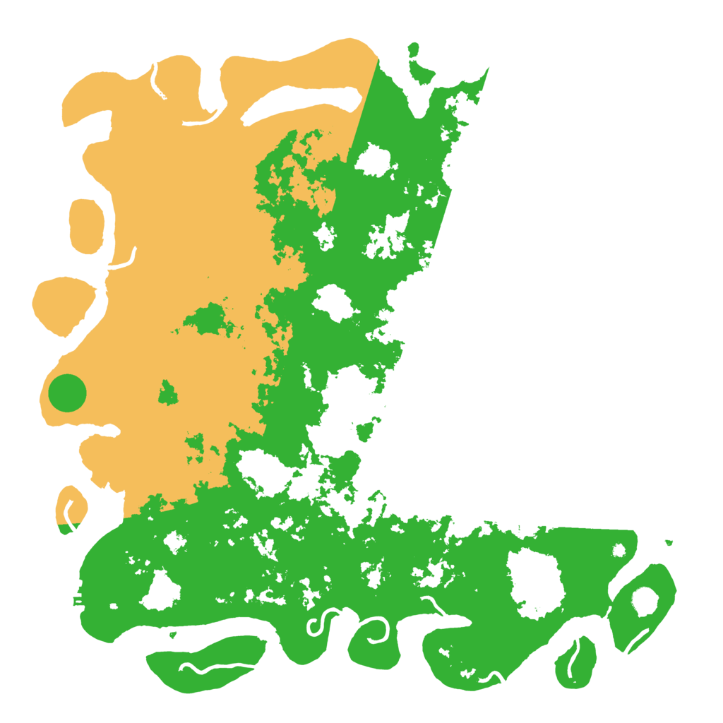 Biome Rust Map: Procedural Map, Size: 5000, Seed: 1654915214