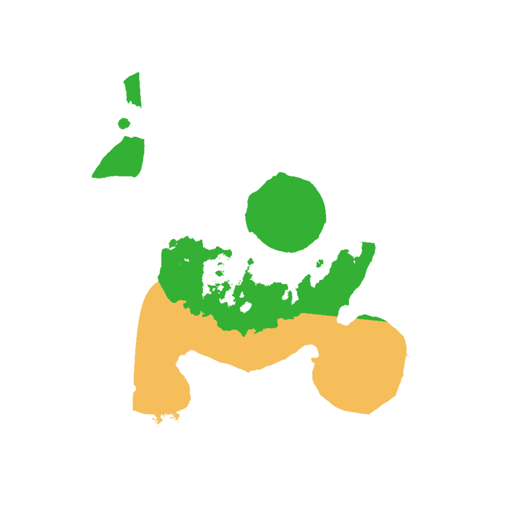 Biome Rust Map: Procedural Map, Size: 1800, Seed: 748800303