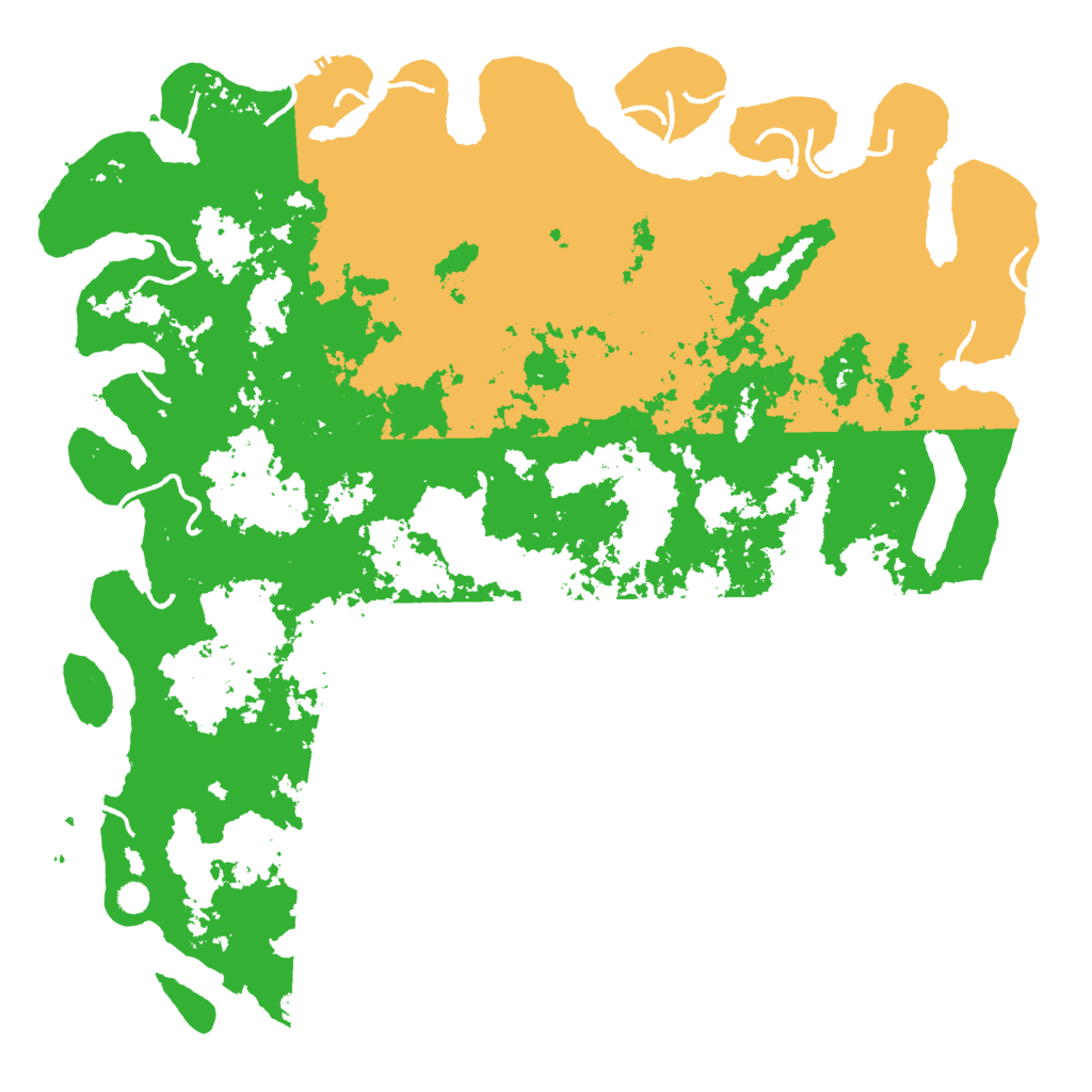 Biome Rust Map: Procedural Map, Size: 6000, Seed: 1772673104