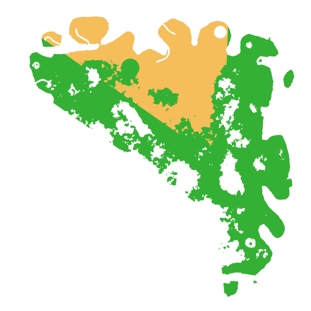 Biome Rust Map: Procedural Map, Size: 4500, Seed: 167577665