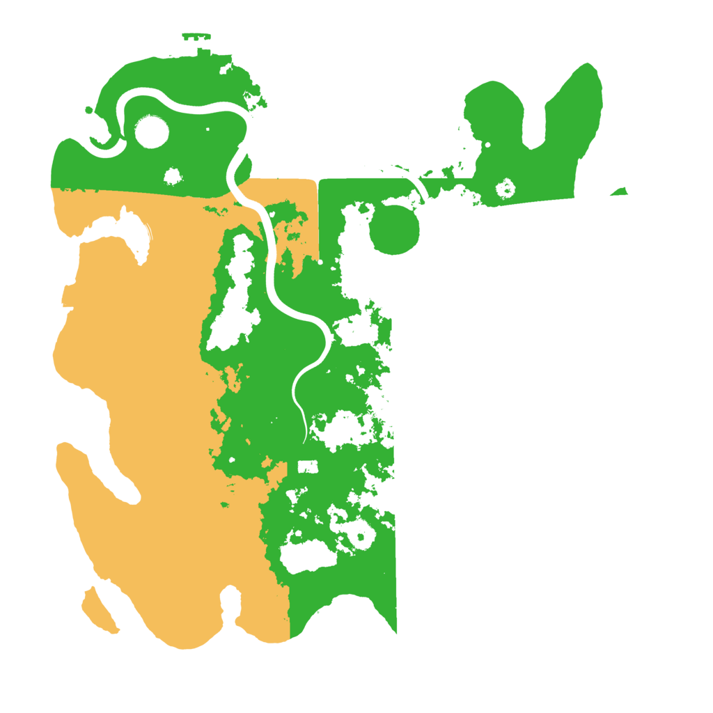 Biome Rust Map: Procedural Map, Size: 3800, Seed: 554563733