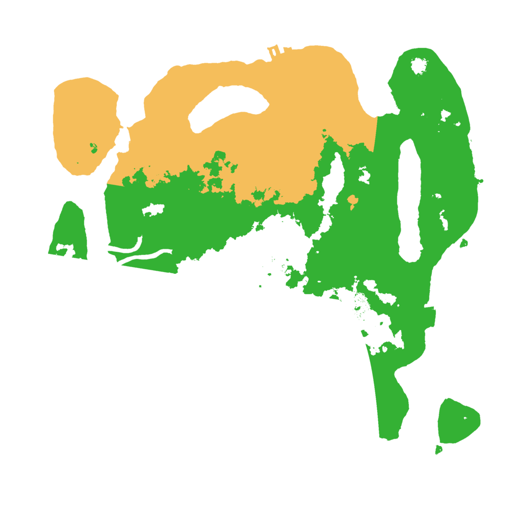 Biome Rust Map: Procedural Map, Size: 3000, Seed: 598853530