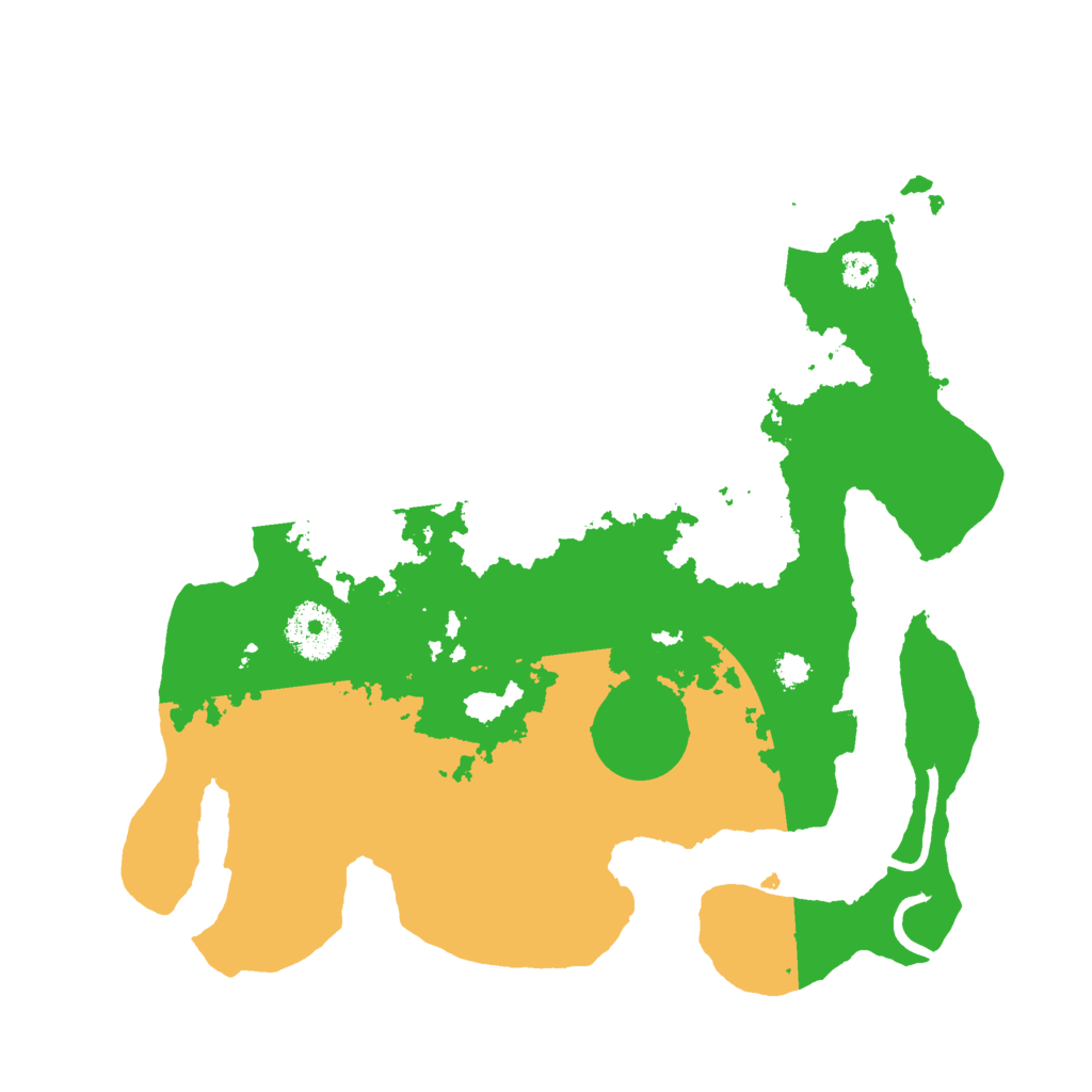 Biome Rust Map: Procedural Map, Size: 3000, Seed: 14972