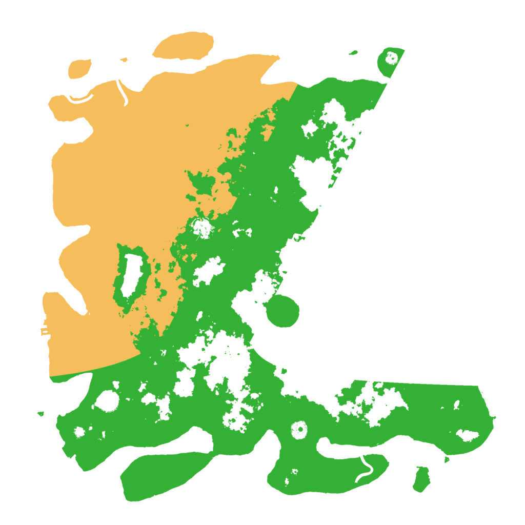 Biome Rust Map: Procedural Map, Size: 4500, Seed: 474195856