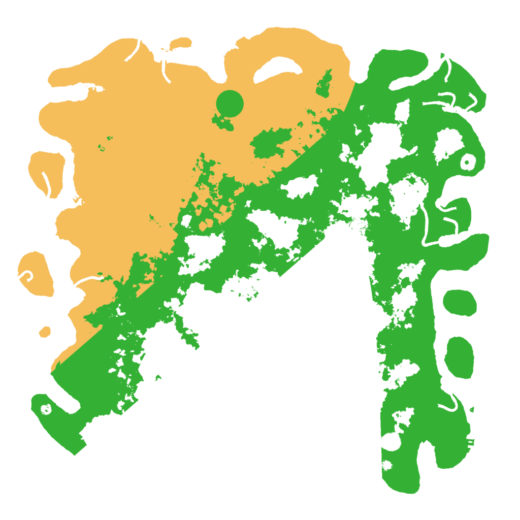 Biome Rust Map: Procedural Map, Size: 5000, Seed: 1735