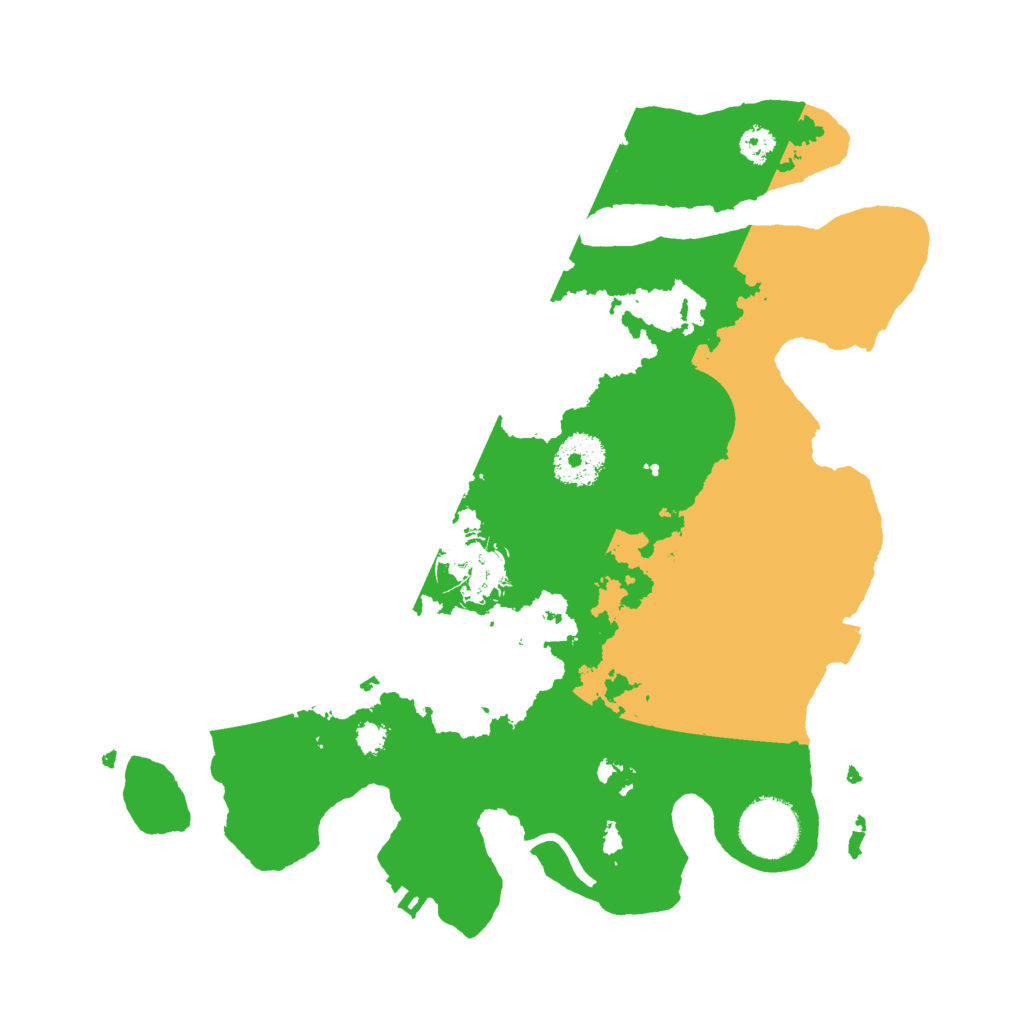 Biome Rust Map: Procedural Map, Size: 3000, Seed: 1092437