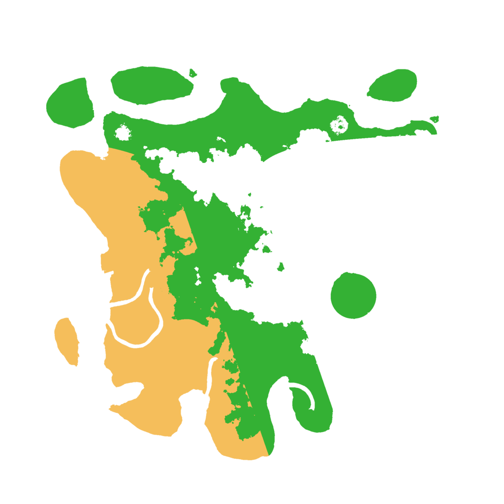 Biome Rust Map: Procedural Map, Size: 3000, Seed: 56735