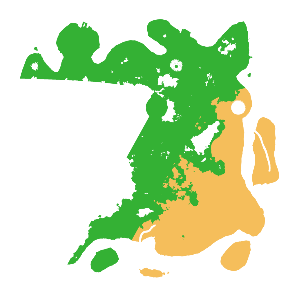 Biome Rust Map: Procedural Map, Size: 3700, Seed: 1684626515