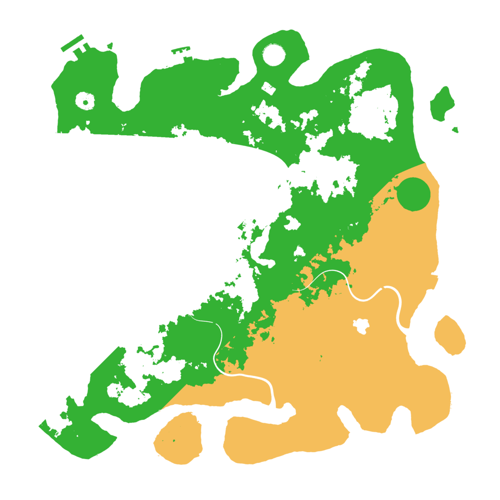 Biome Rust Map: Procedural Map, Size: 4000, Seed: 1877892911