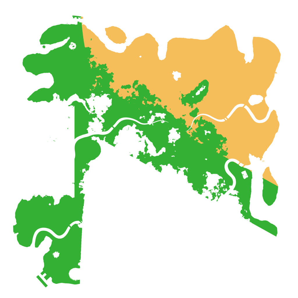 Biome Rust Map: Procedural Map, Size: 4250, Seed: 150169420