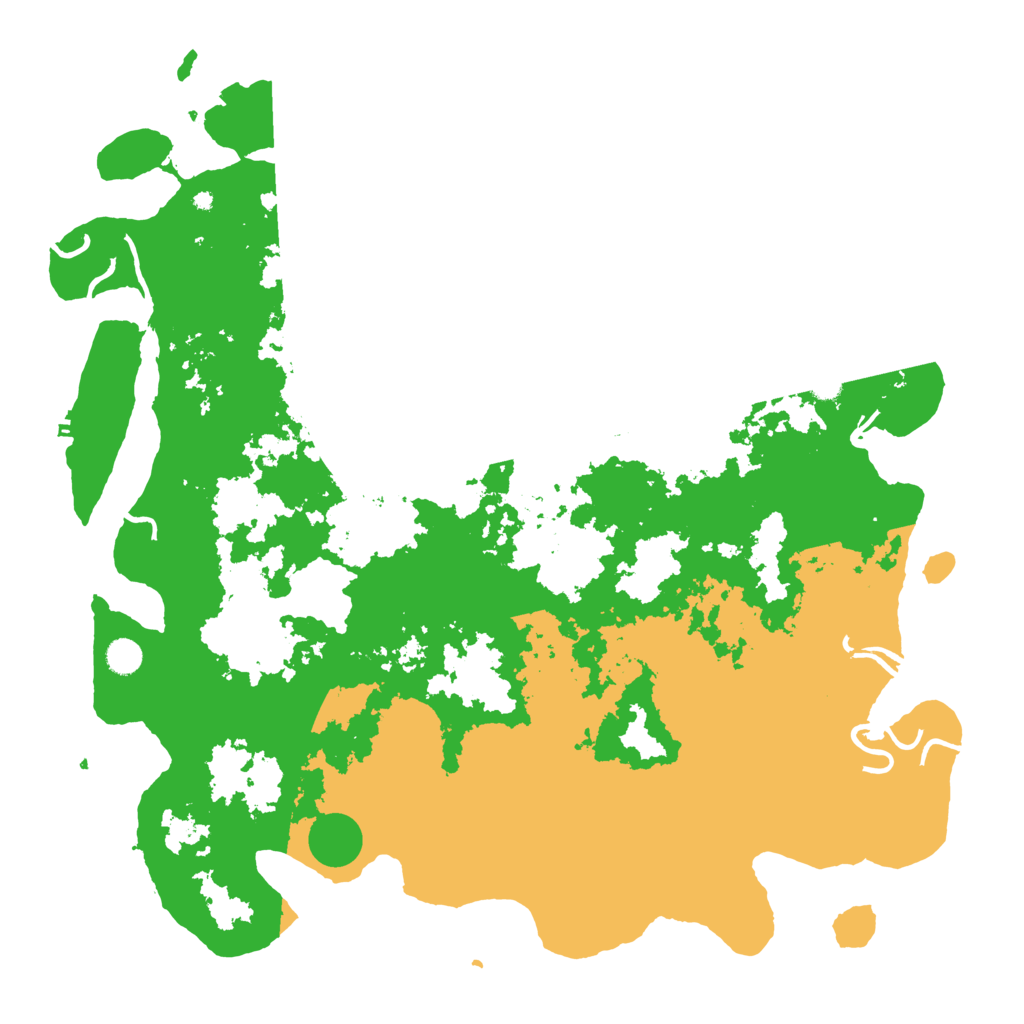 Biome Rust Map: Procedural Map, Size: 5000, Seed: 434