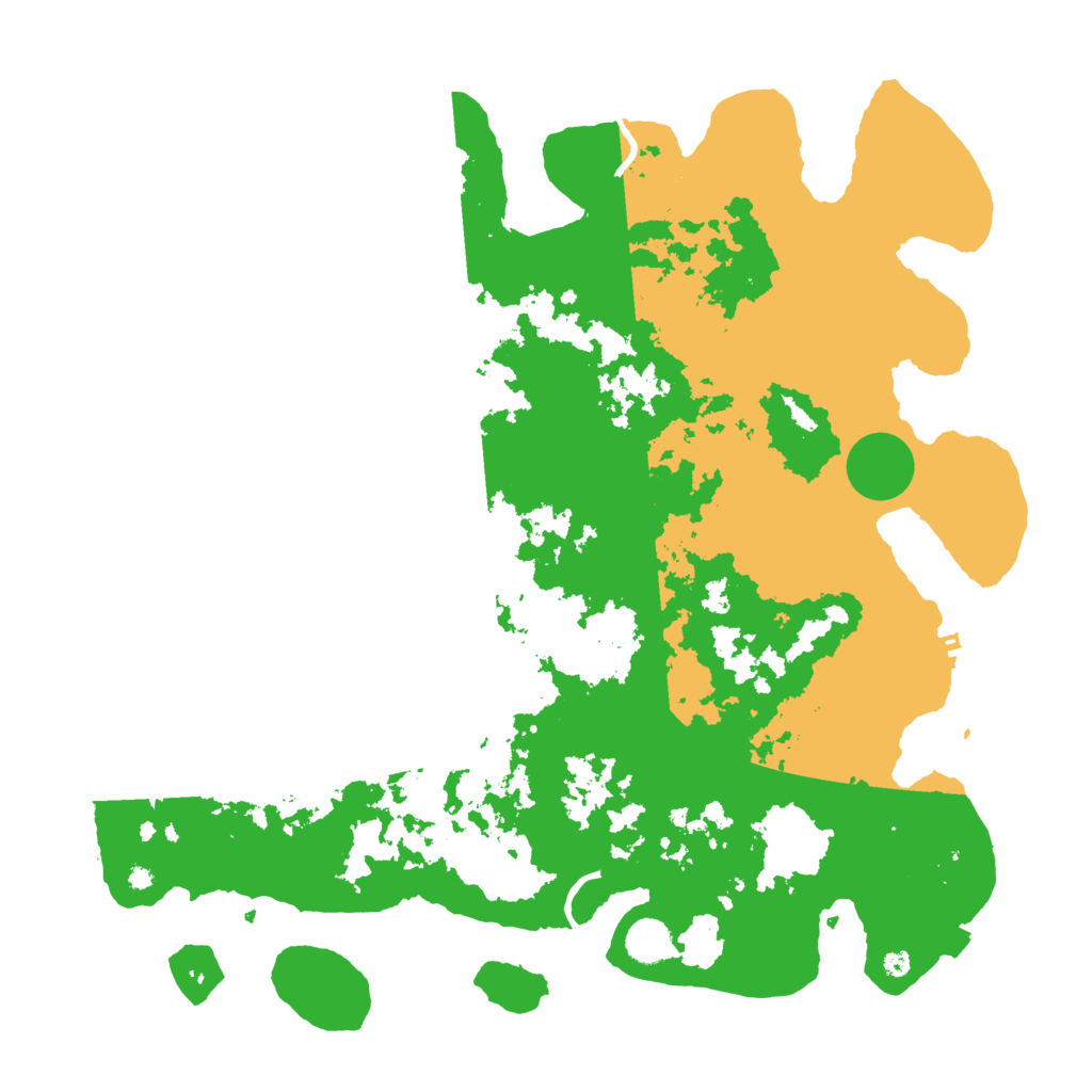 Biome Rust Map: Procedural Map, Size: 4250, Seed: 187703944
