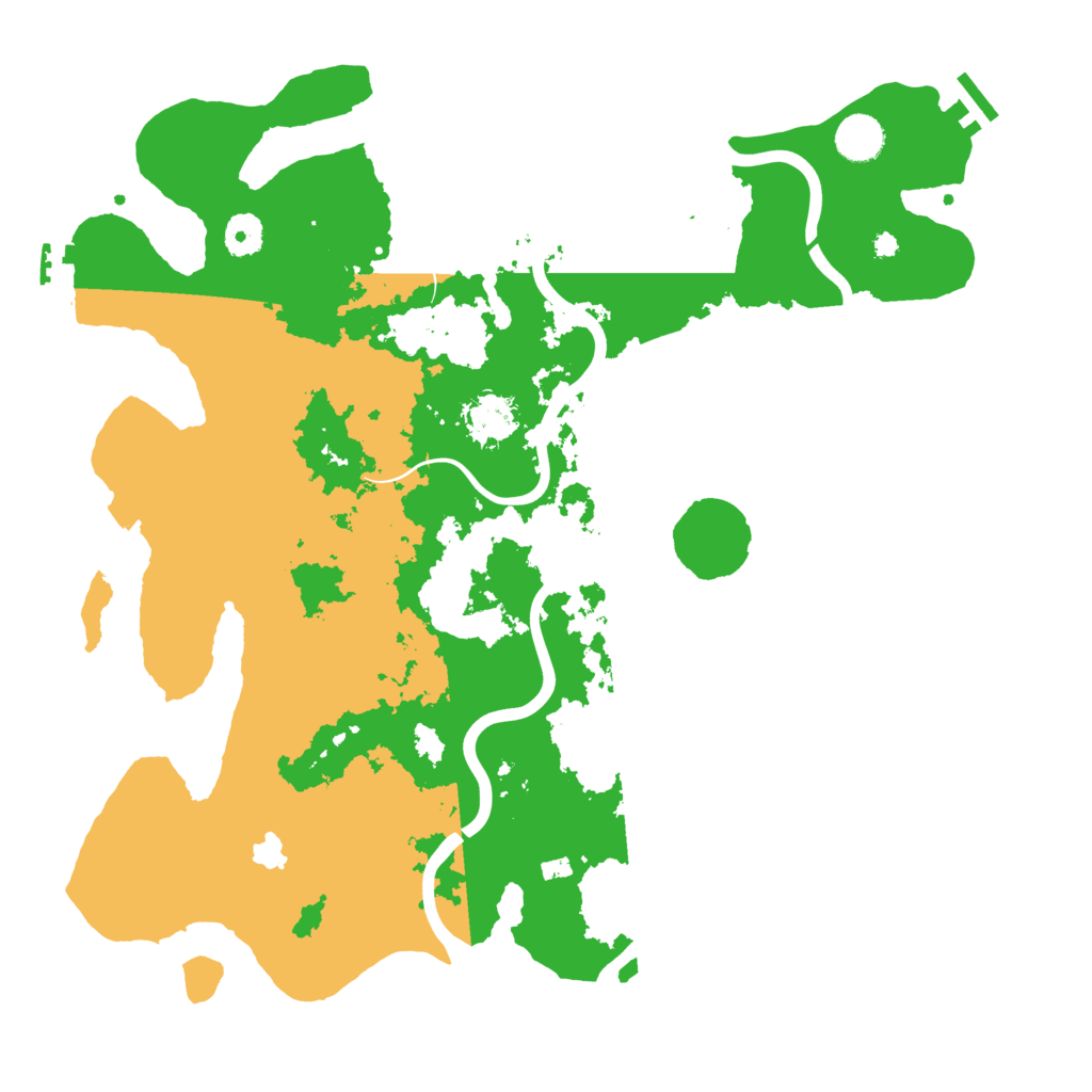 Biome Rust Map: Procedural Map, Size: 4000, Seed: 545995568