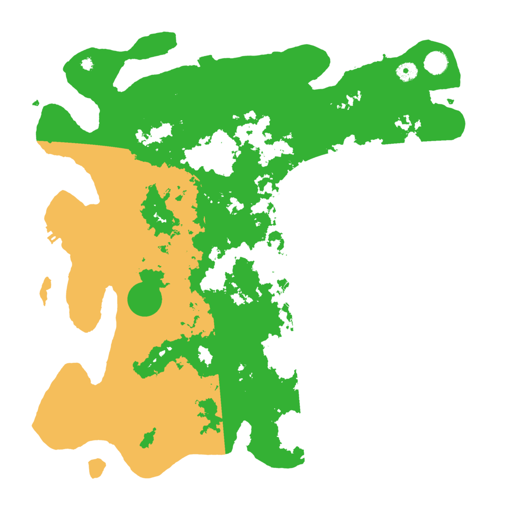 Biome Rust Map: Procedural Map, Size: 4000, Seed: 545995568