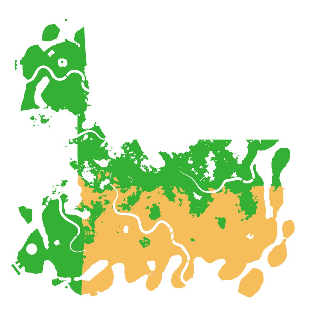 Biome Rust Map: Procedural Map, Size: 5000, Seed: 914442132