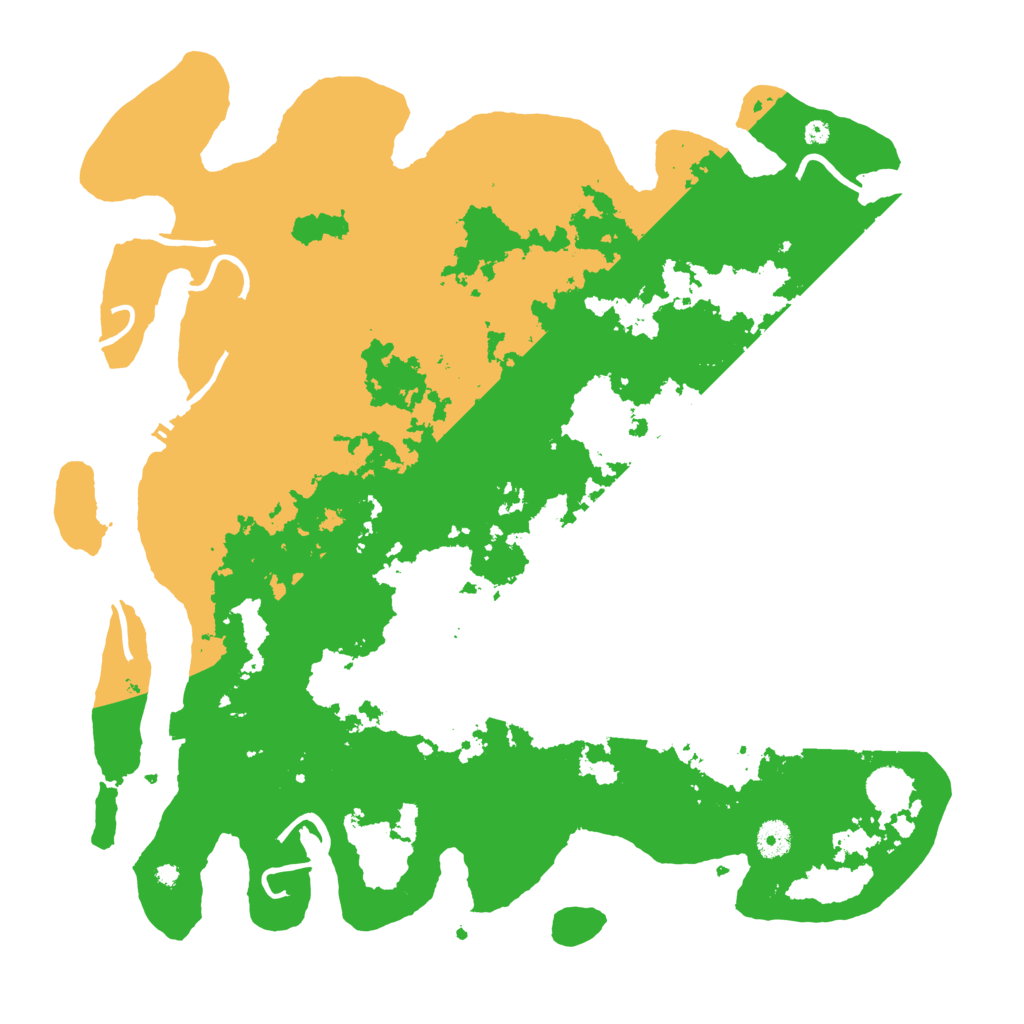 Biome Rust Map: Procedural Map, Size: 4250, Seed: 23267834
