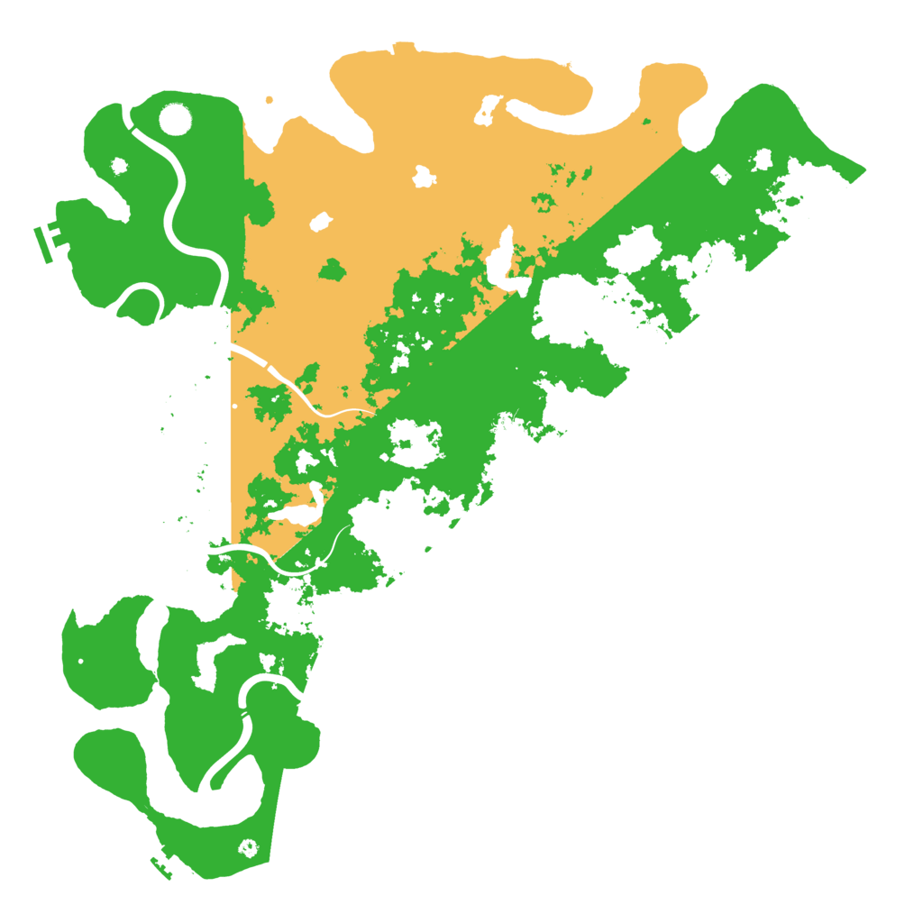 Biome Rust Map: Procedural Map, Size: 5000, Seed: 36394440