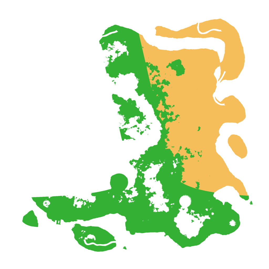 Biome Rust Map: Procedural Map, Size: 4000, Seed: 1141266861